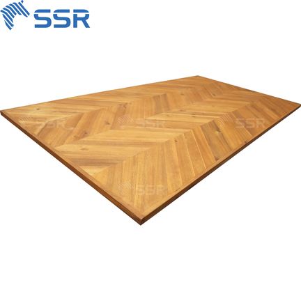 Acacia herringbone wood board